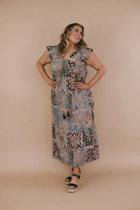 Golden Hour Boho Maxi, Multi