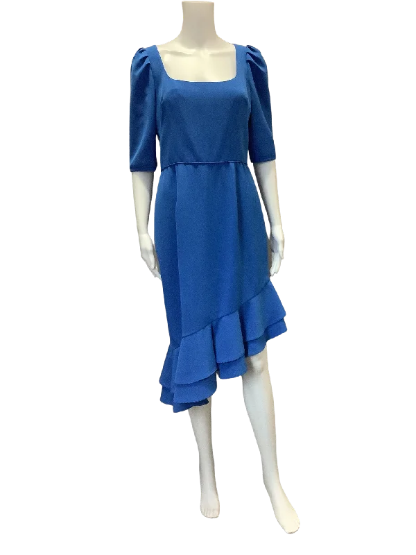 Black Halo Women's Dress Blue Size: M