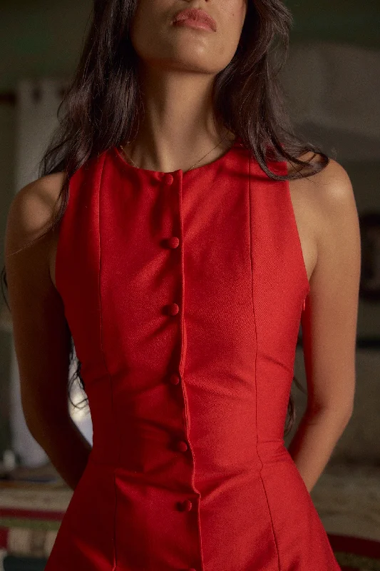 La Robe en Rouge