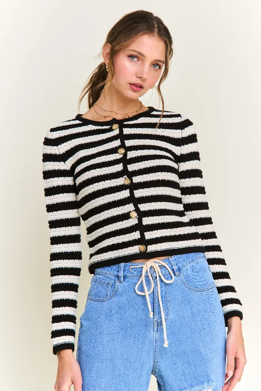 Beautiful Soul Striped Cardigan