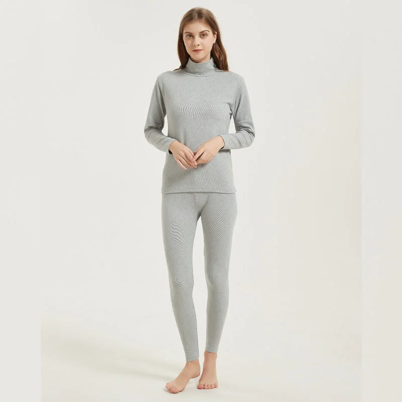 Suit high collar heather gray / M