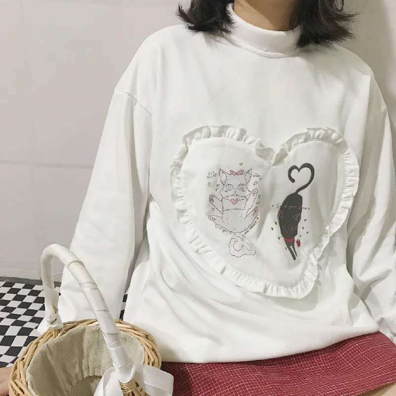 Cute cat Sweatshirt YV40988