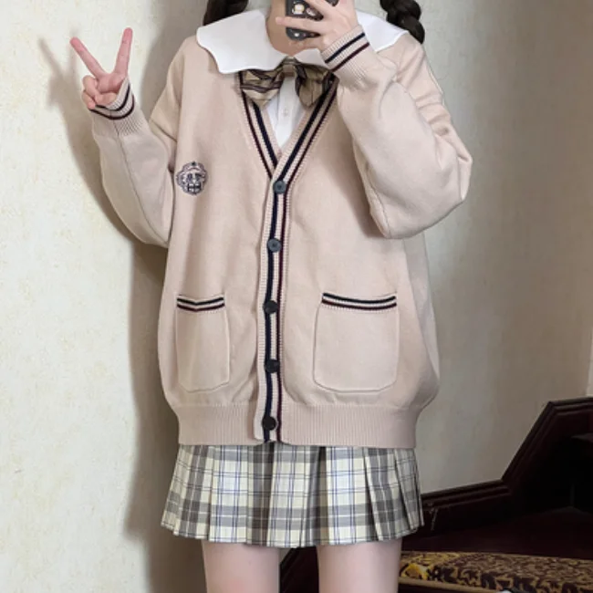 Japanese JK cardigan sweater yv31427