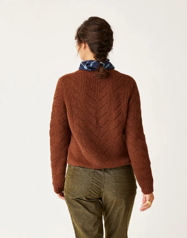 Monroe Sweater: Chocolate