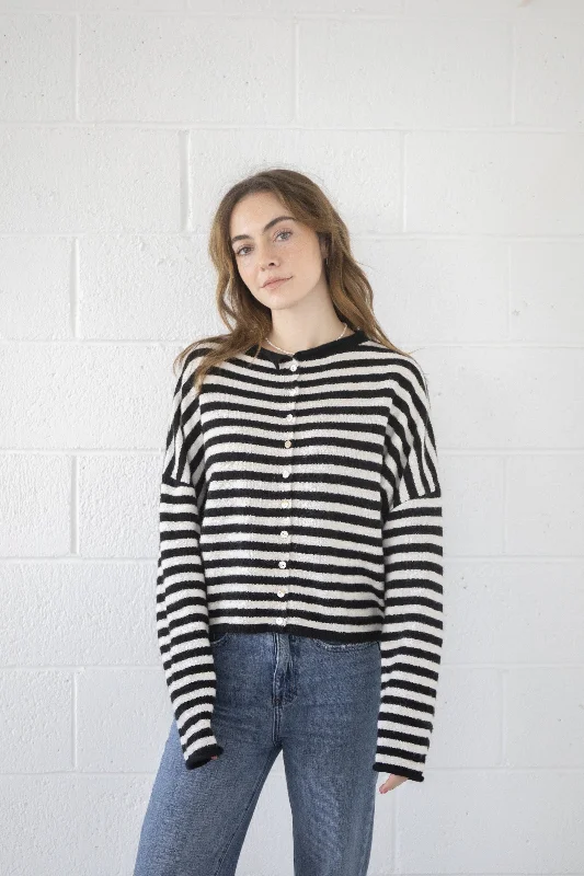 Piper Striped Cardigan