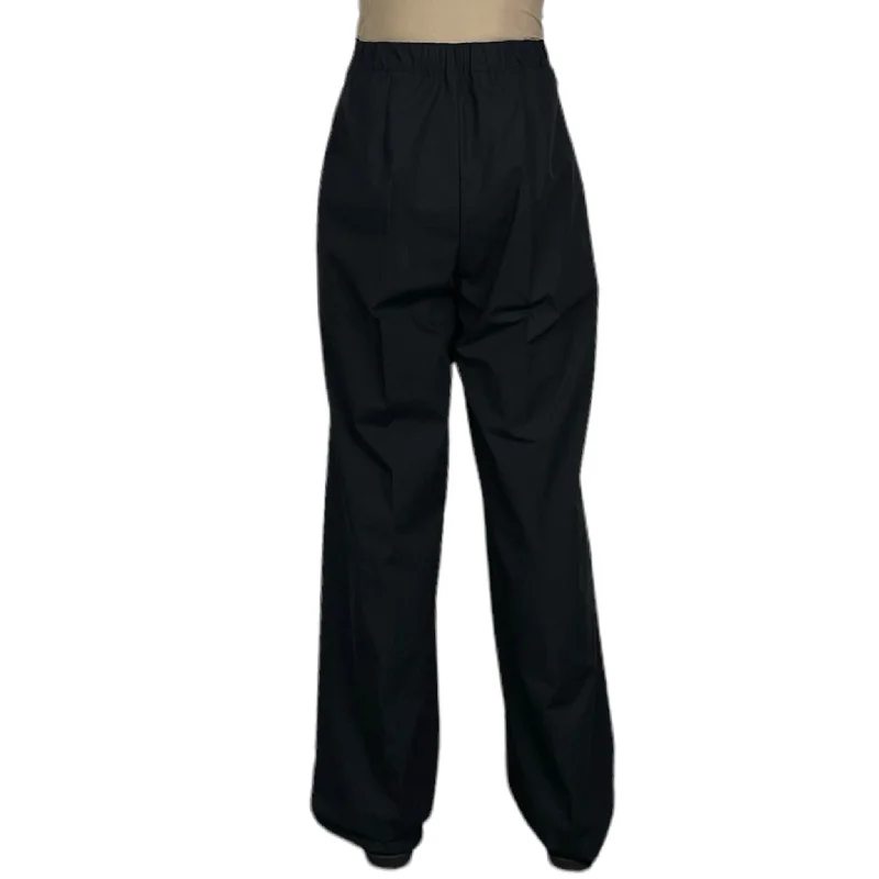 POPLIN WIDE LEG PANT