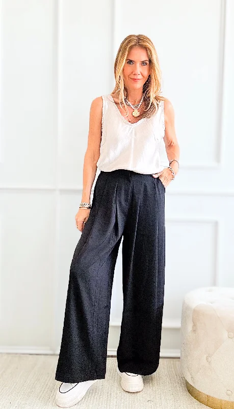 Upper East Side Palazzo Pants