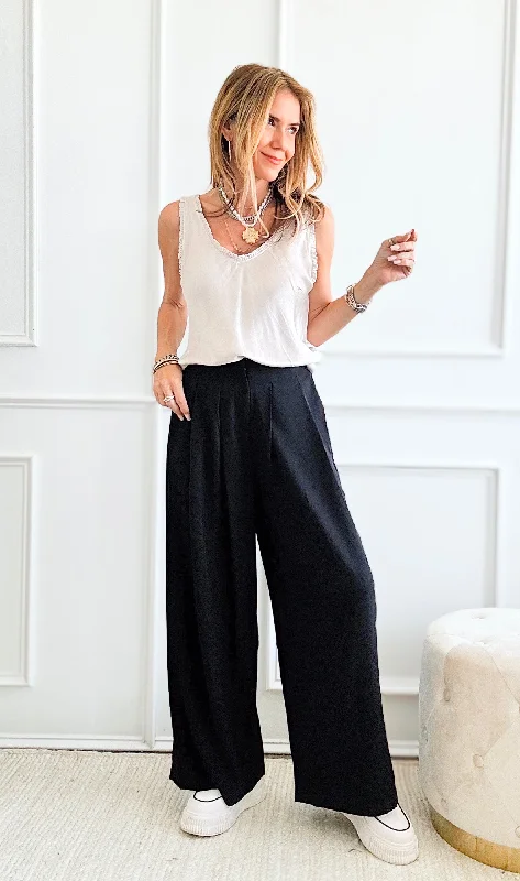 Upper East Side Palazzo Pants