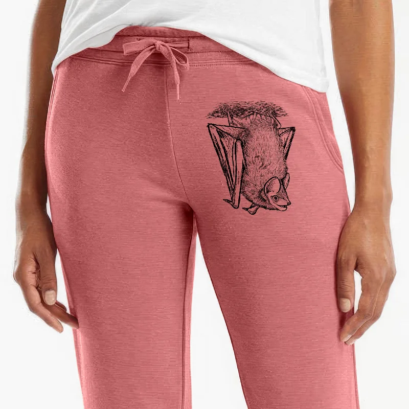 Eptesicus fuscus - Big Brown Bat - Women's Cali Wave Jogger Sweatpants