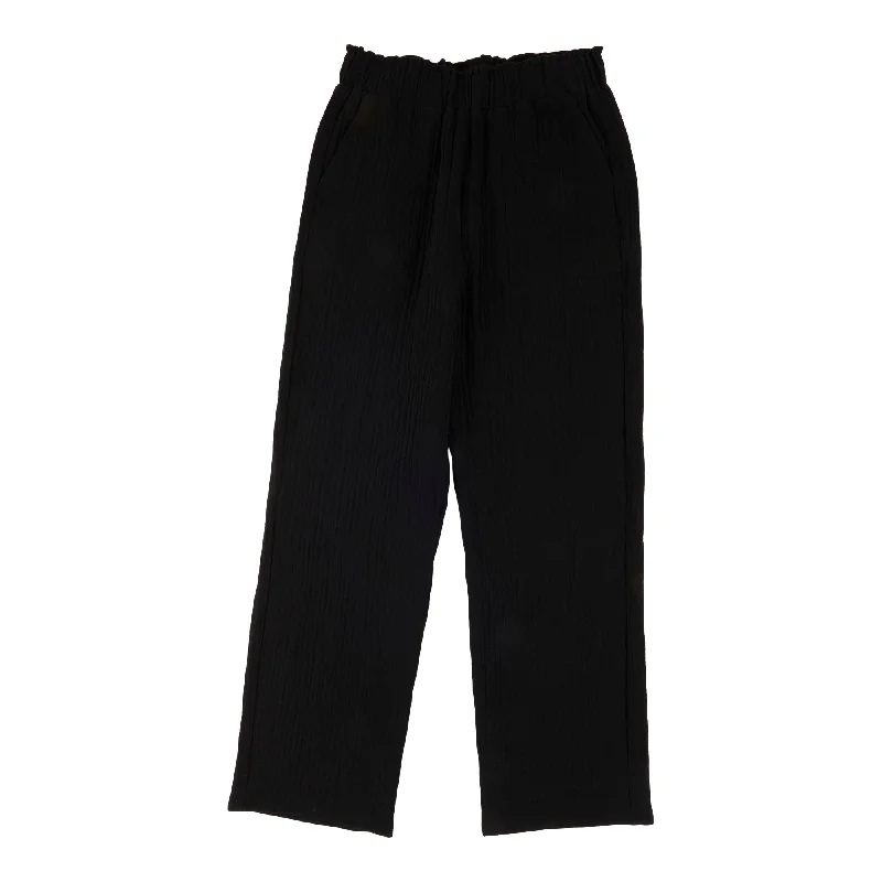 mySTYLE Women's Gauze Straight Pants