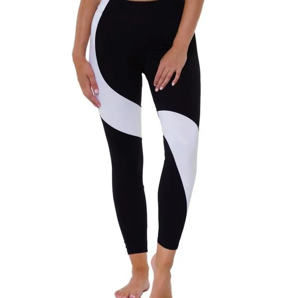 Onzie Asymmetrical Block Legging 2241 and Plus