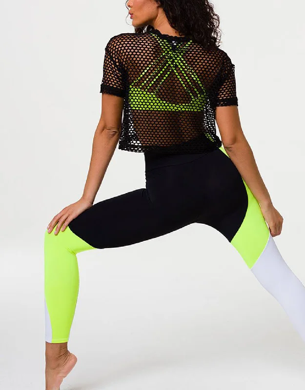 Black/ Neon Yellow / XS