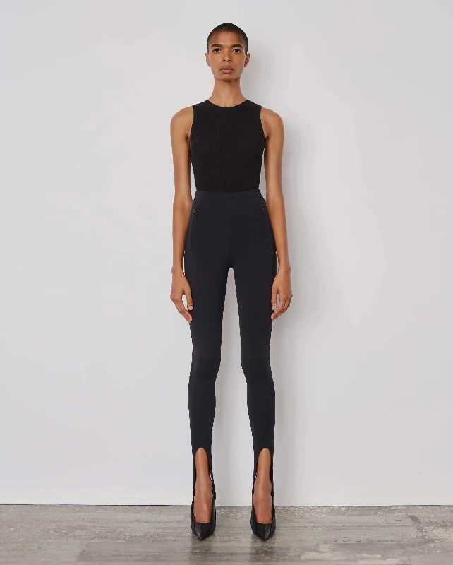 STIRRUP LEGGING / BLACK