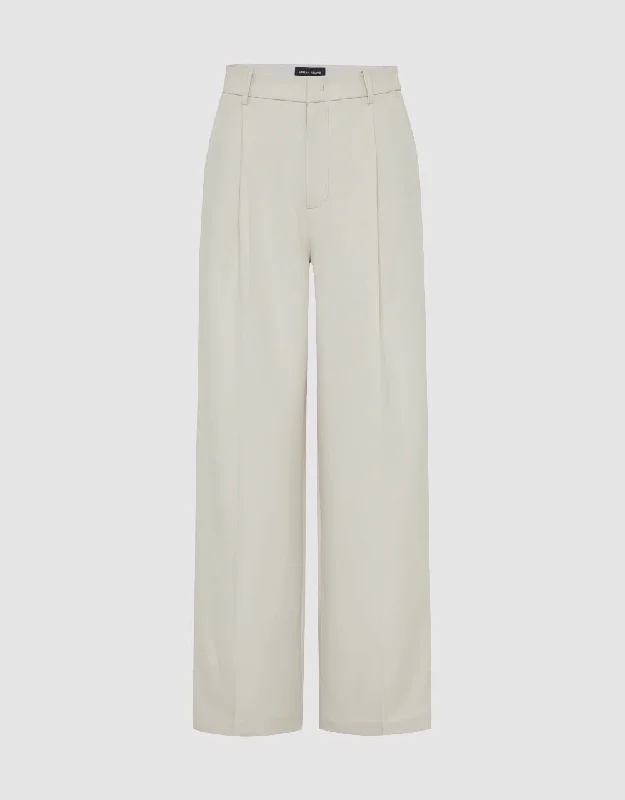 Tailored Wide-Leg Pants