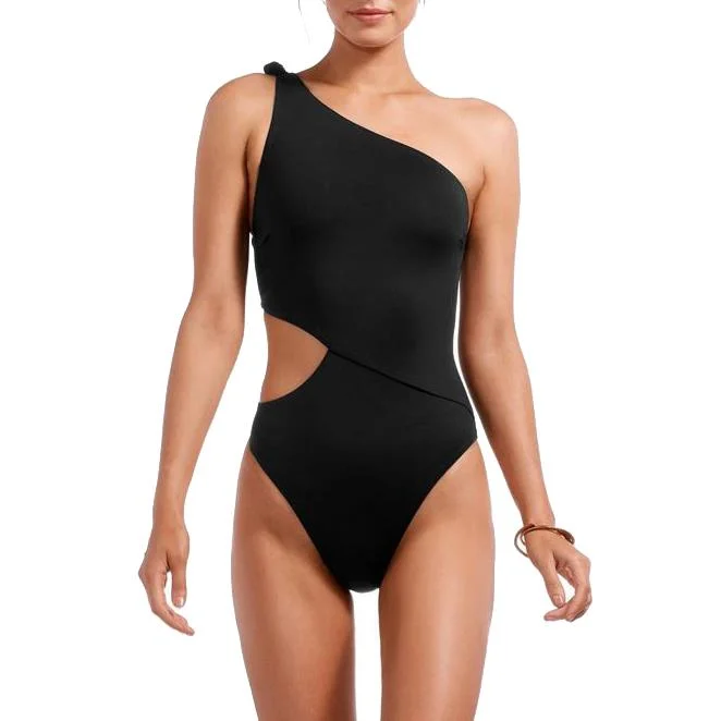 Bardot Bodysuit (Black EcoLux)