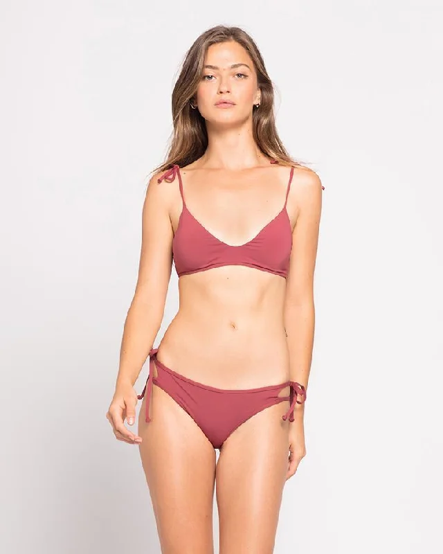 Daisy Bikini Top (Currant)