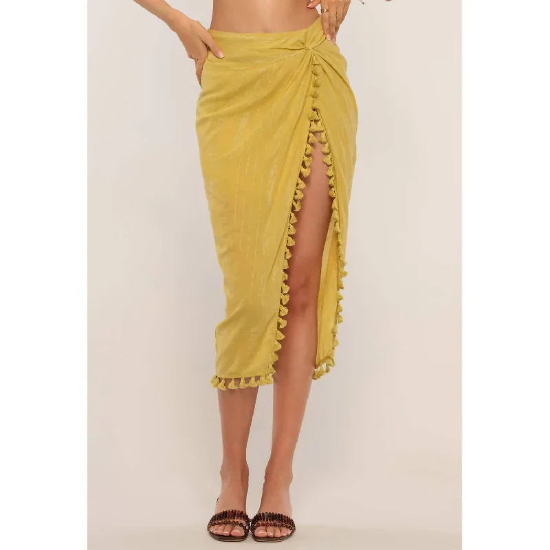 Mirae Skirt In Citron