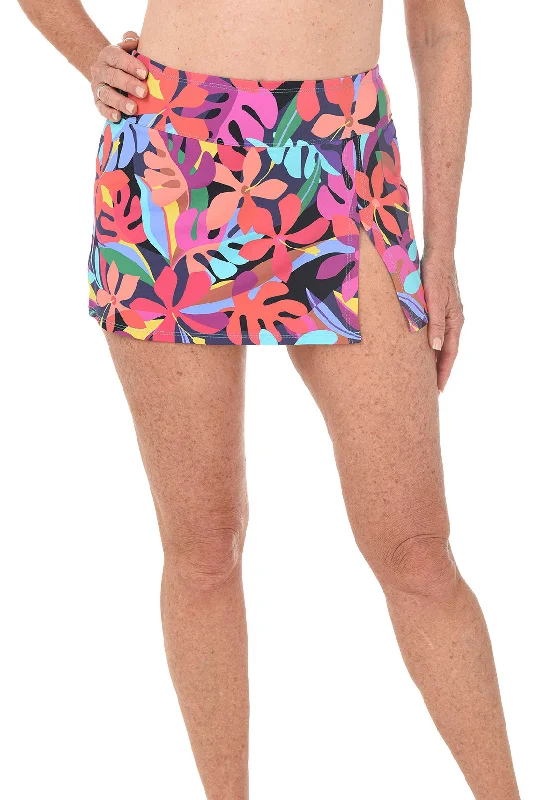 Bold Rush High-Waisted Swim Skirt