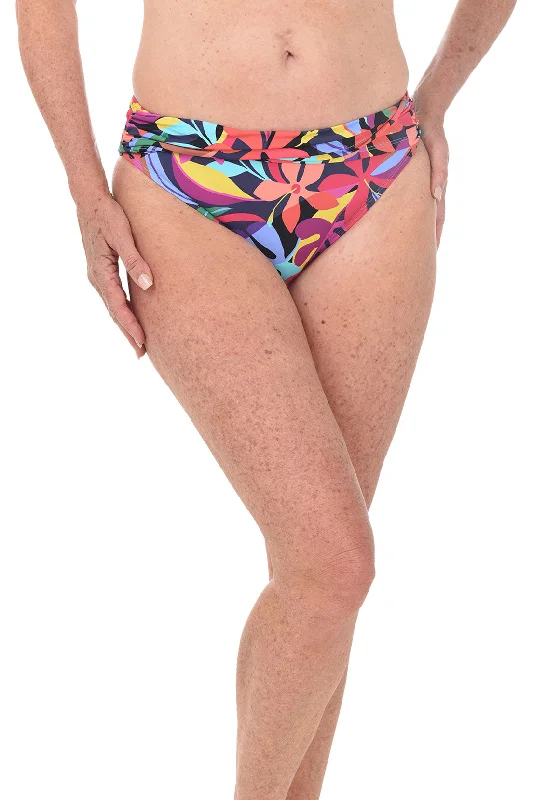 Bold Rush Sarong Bikini Bottom