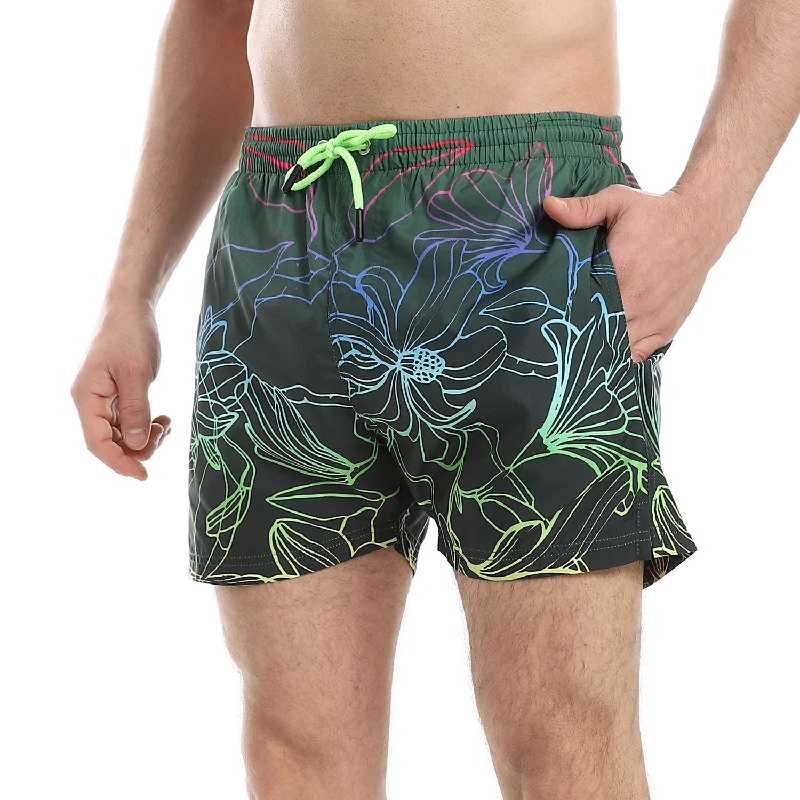 Slip On Elastic Waist Swim Shorts (275) - Pavone