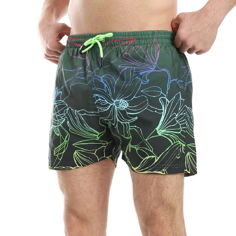 Slip On Elastic Waist Swim Shorts (275) - Pavone