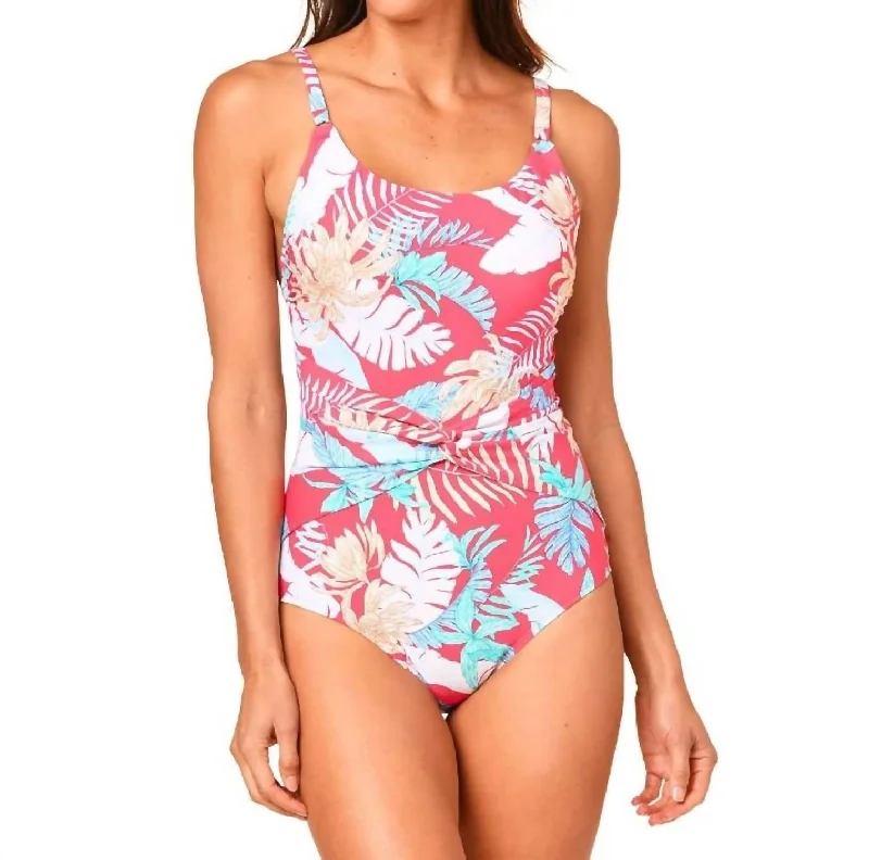 Tropical Tides Mio Mia One Piece In Watermelon