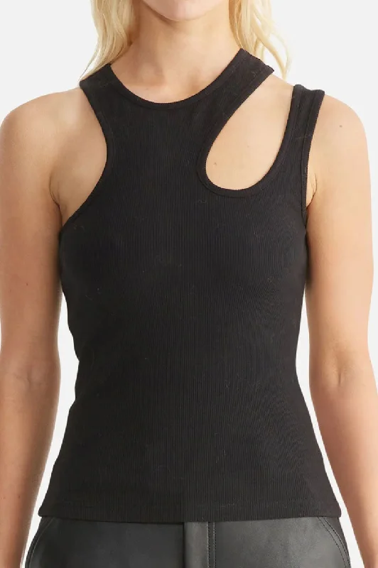 Ena Pelly Dixon Cut Out Tank - Black