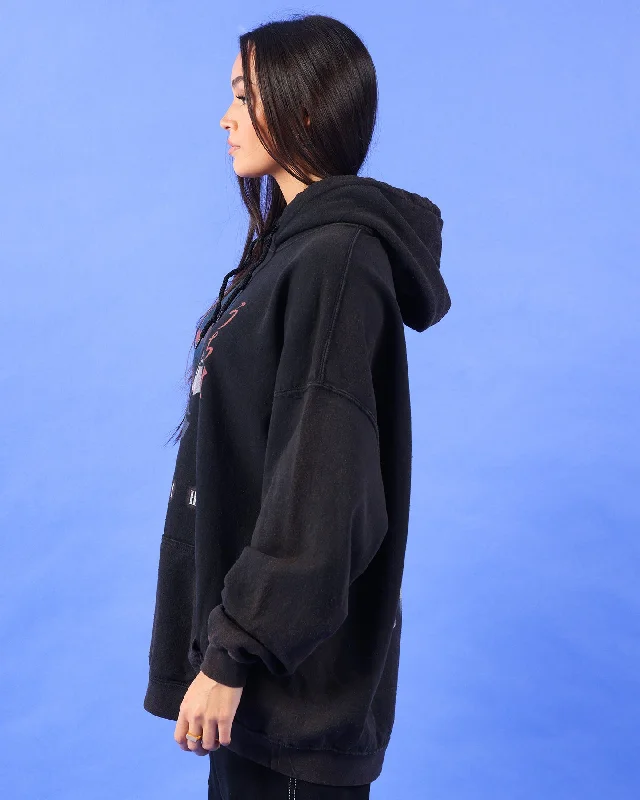 Goat Crew X Naruto Uchiha Vintage Hoodie Black Wash