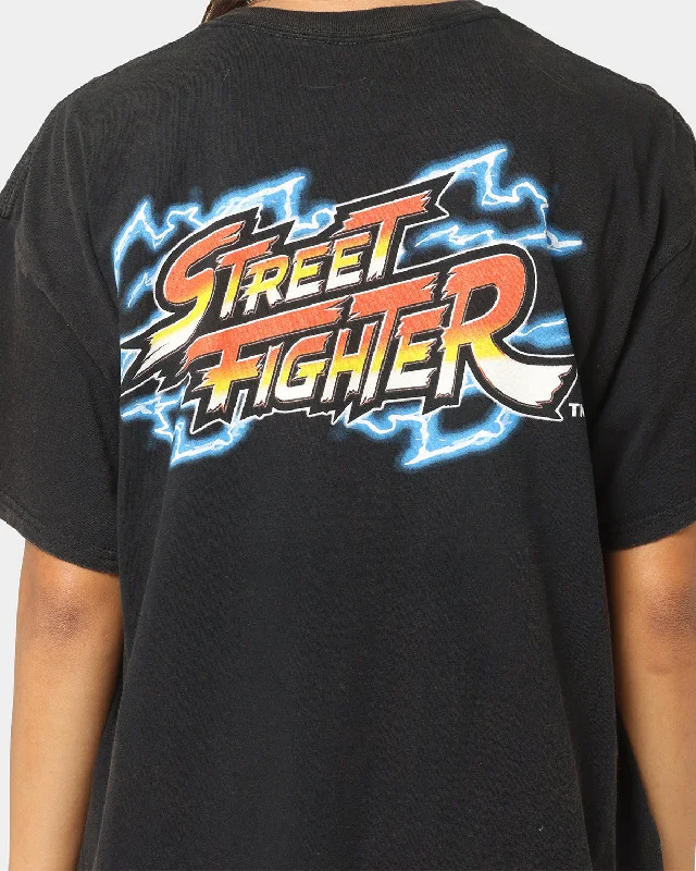 Goat Crew X Street Fighter Blanka Vintage T-Shirt Black Wash