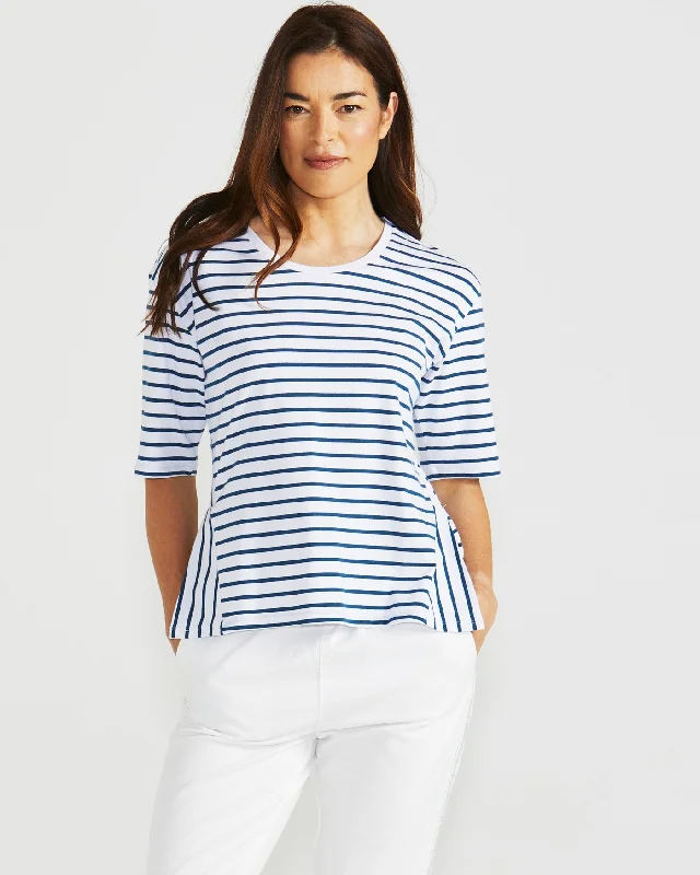 Naomi Tee - Navy Stripe