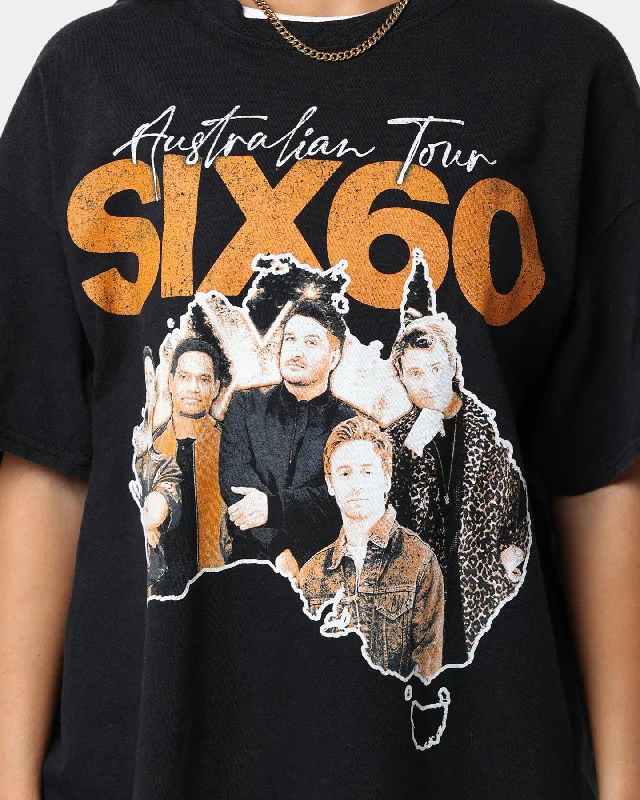 SIX60 Six60 Tour Vintage T-Shirt Black Wash