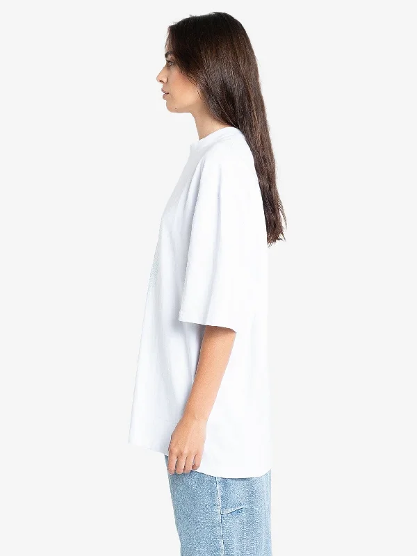 Warped Delusions Oversized Tee - White