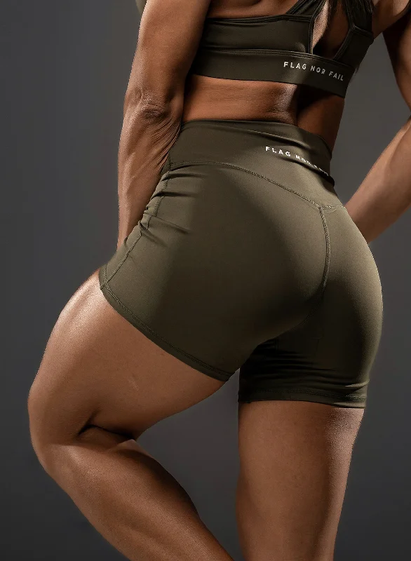 ASCEND SHORTS - OLIVE