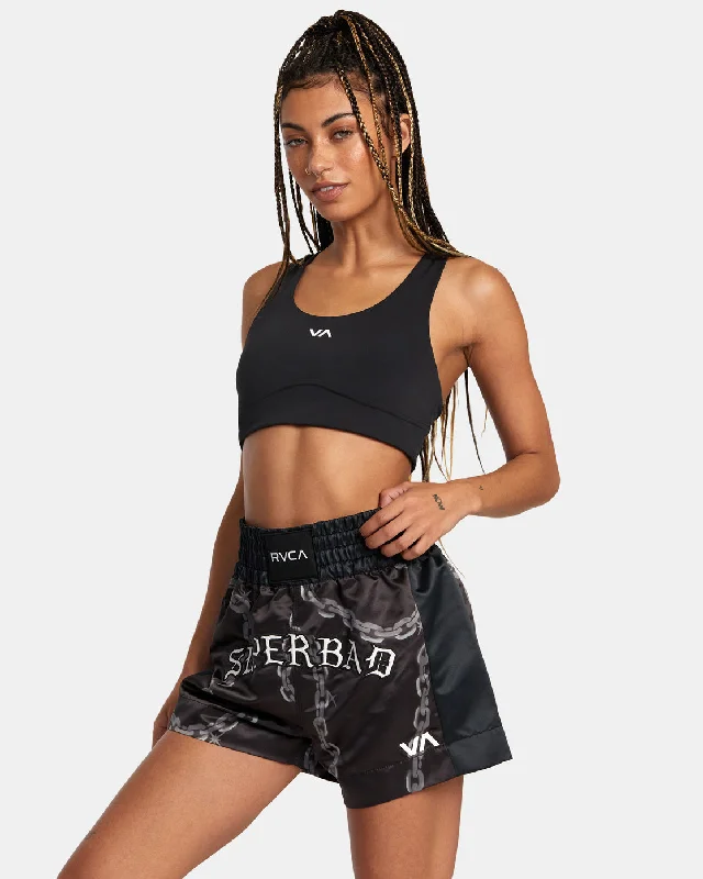 Seniesa Boxing Boxing Shorts - Black