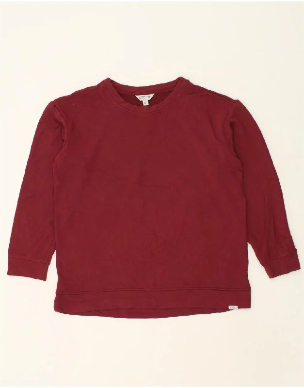 ORVIS Mens Sweatshirt Jumper Medium Red Modal