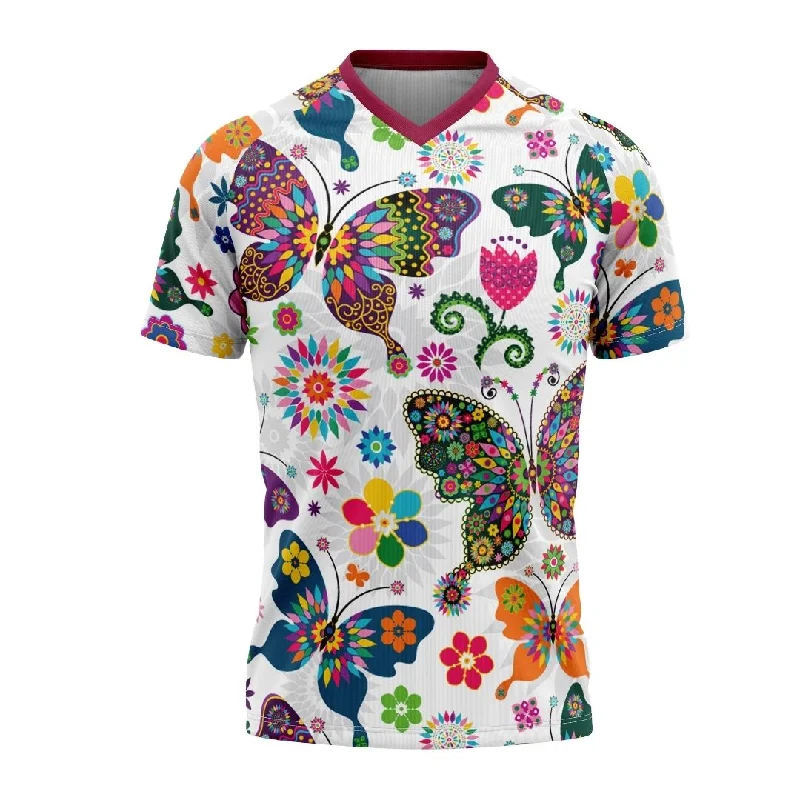 Butterfly Flutter | Short Sleeve MTB Cycling Jersey