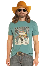 Dale Brisby Radiator Ranch Tee ~ Teal