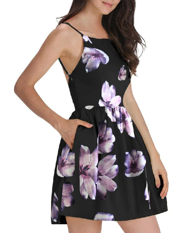 Purple Floral / Small