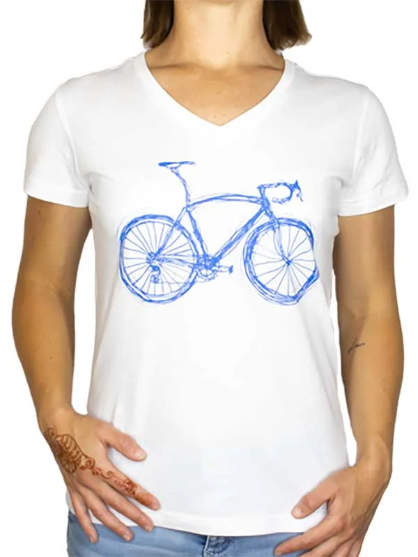 Just Bike Women's T Shirt White