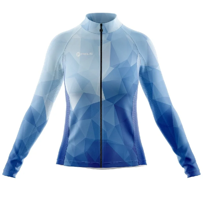 Ocean Blue | Women's Long Sleeve Cycling Jersey