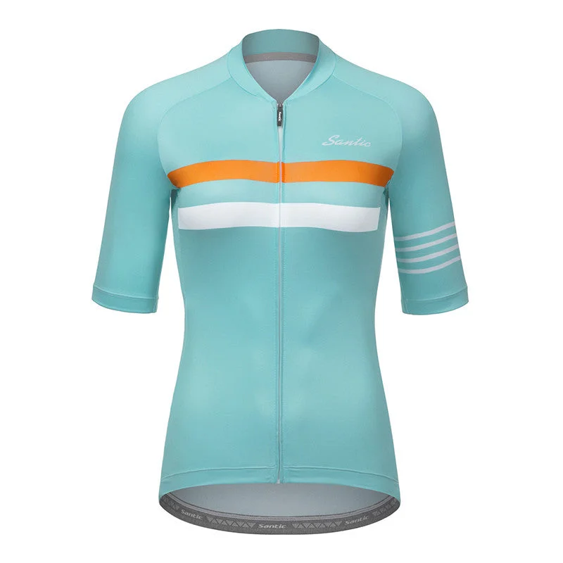 Santic Pali Blue Women’s Cycling Jersey Short Sleeve