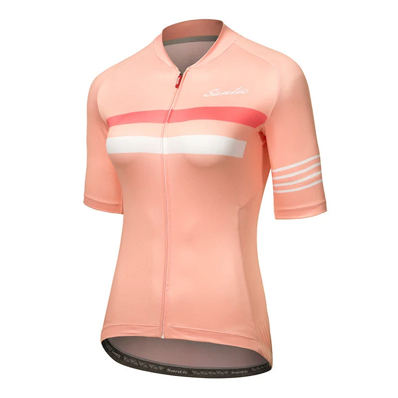 Santic Pali Pink Women’s Cycling Jersey Short Sleeve