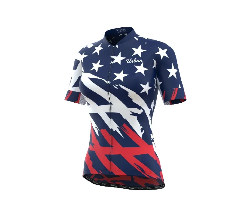 Women's All American Short Sleeve Jerseys / Bib Shorts