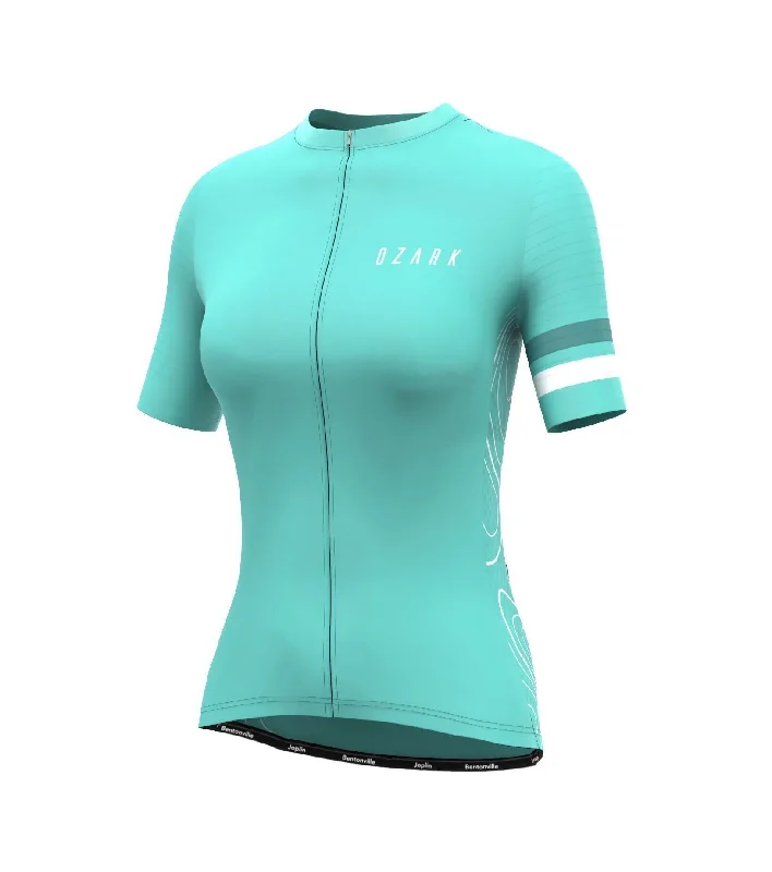 Women's Short Sleeve Jersey - Teal Core