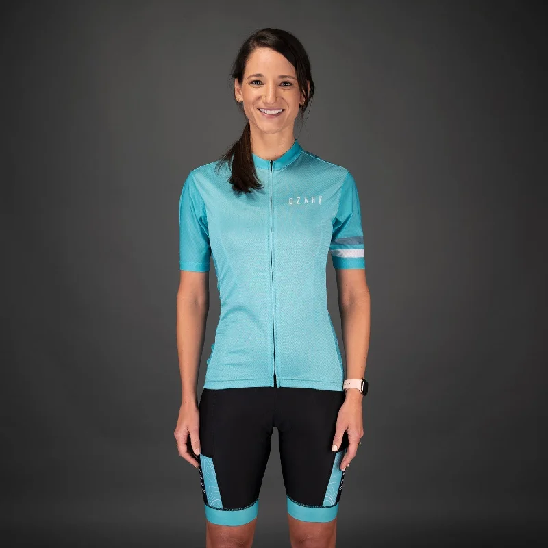 Women's Short Sleeve Jersey - Teal Core