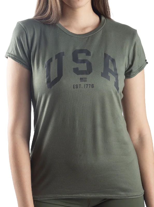 WOMEN'S USA SOFTTECH™ TEE