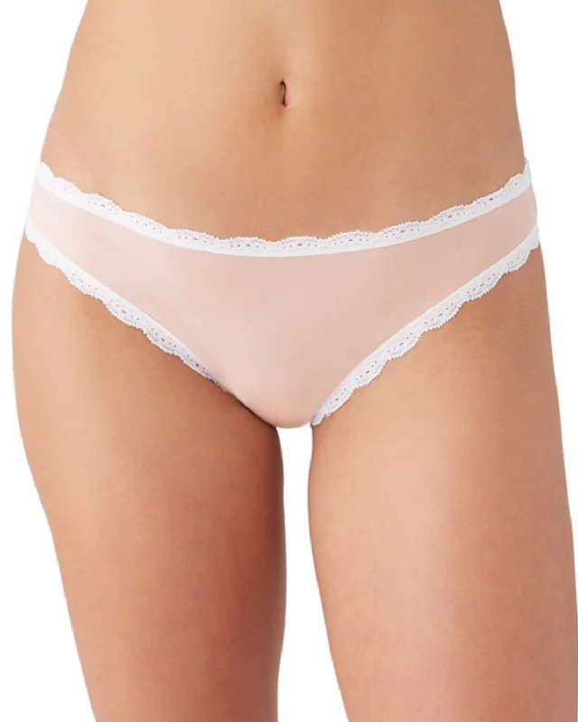 B. Tempt'd By Wacoal Inspired Eyelet Bikini Panty (More colors available) - 973219 Cross-front bikini, Sexy, Trendy, Comfortable