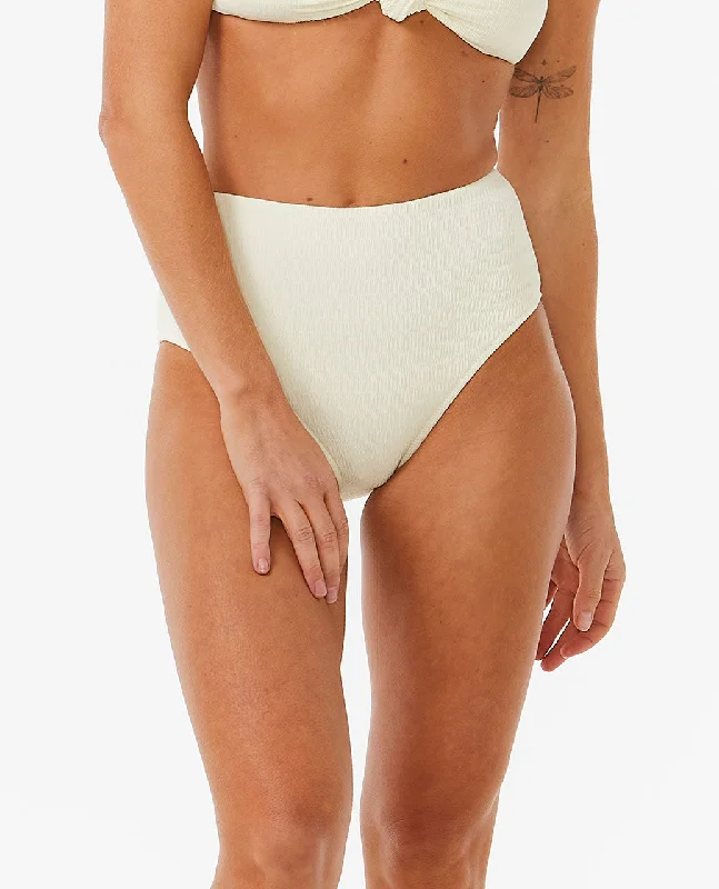 Dreams Full Coverage Bikini Bottom - Off White Retro bikini set, Vintage, Sexy, Comfortable