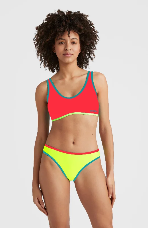 IRIS CRUZ BIKINI SET Printed bikini, Vibrant, Trendy, Chic