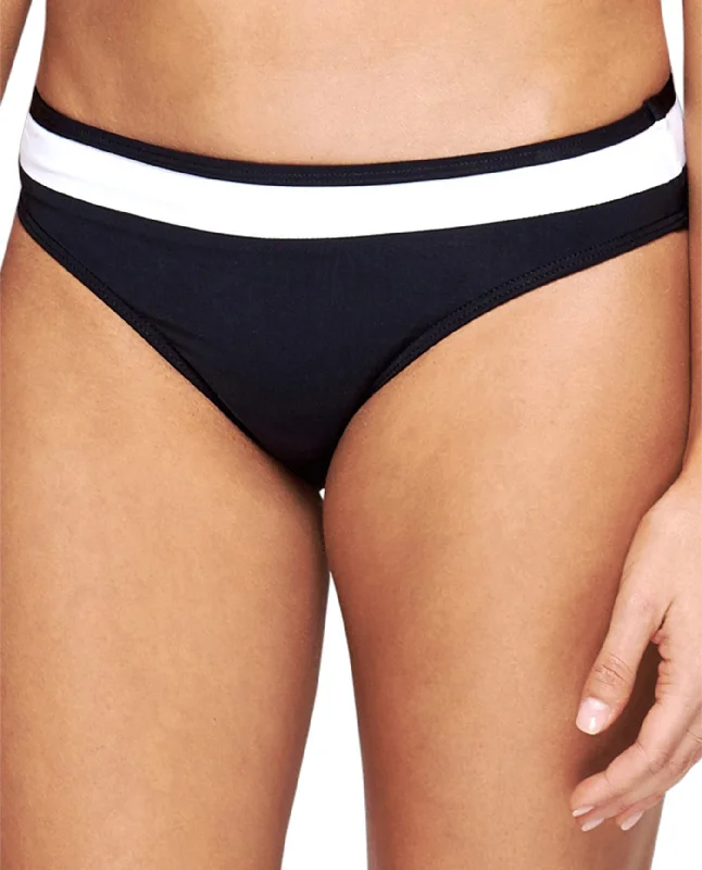JETS Australia Moderate Coverage Hipster Bikini Bottom Bikini with metallic accents, Glamorous, Sexy, Trendy